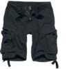 "Vintage Shorts" Short Schwarz Von Brandit -Stil Tanz Verkaufsgeschäft 185231a