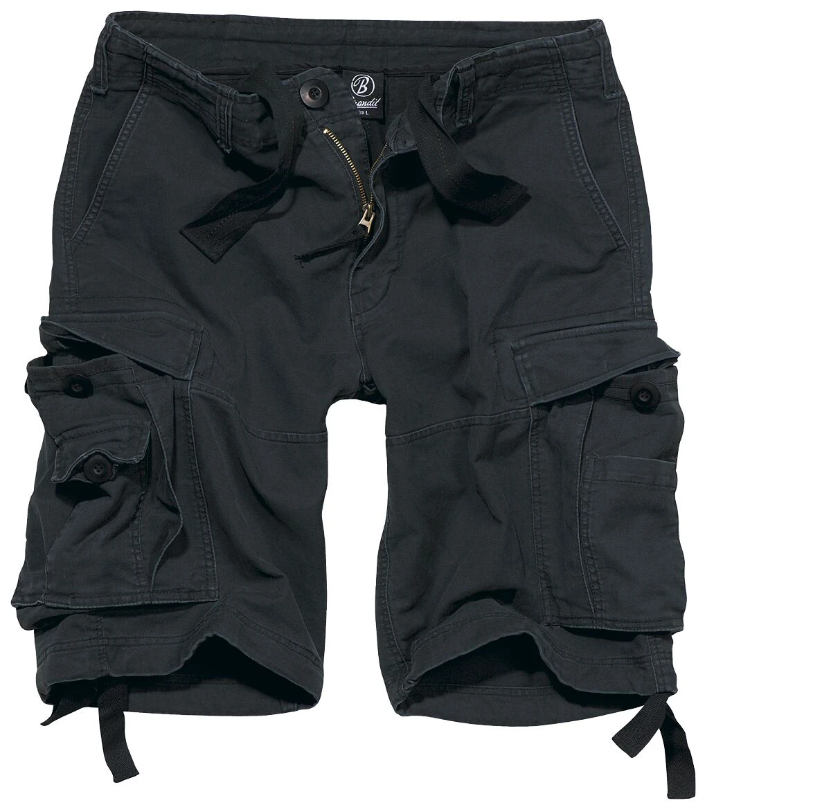 "Vintage Shorts" Short Schwarz Von Brandit 3 "Vintage Shorts" Short Schwarz Von Brandit