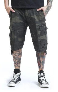 "Vintage Shorts" Short Darkcamo Von Brandit -Stil Tanz Verkaufsgeschäft 185232wa emp