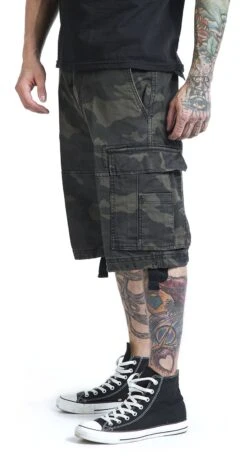 "Vintage Shorts" Short Darkcamo Von Brandit -Stil Tanz Verkaufsgeschäft 185232wa2 emp