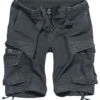 "Vintage Shorts" Short Anthrazit Von Brandit -Stil Tanz Verkaufsgeschäft 185235a emp