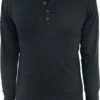 "Basic Henley" Langarmshirt Schwarz Von Urban Classics -Stil Tanz Verkaufsgeschäft 206557a emp