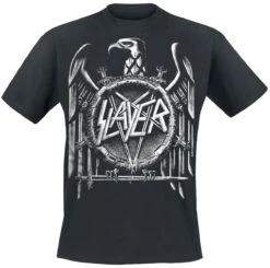 "Eagle" T-Shirt Schwarz Von Slayer