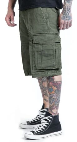 "Vintage Shorts" Short Oliv Von Brandit -Stil Tanz Verkaufsgeschäft 229071wa2 emp