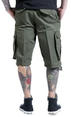 "Vintage Shorts" Short Oliv Von Brandit -Stil Tanz Verkaufsgeschäft 229071wb