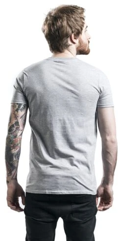 "Highway To Hell - Red Photo - 1979 Tour" T-Shirt Grau Meliert Von AC/DC -Stil Tanz Verkaufsgeschäft 263947wb emp