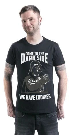 "We Have Cookies" T-Shirt Schwarz Von Star Wars -Stil Tanz Verkaufsgeschäft 291546wa