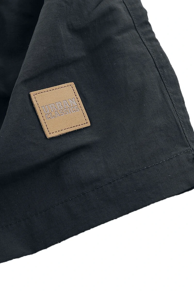 "Block Swim Shorts" Badeshort Schwarz Von Urban Classics 6 "Block Swim Shorts" Badeshort Schwarz Von Urban Classics – Bild 4