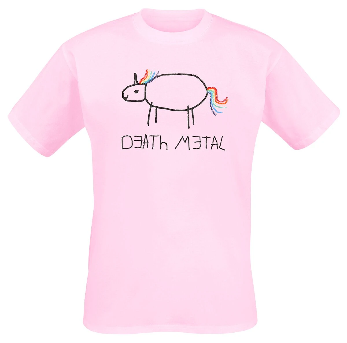 "Death Metal" T-Shirt Rosa Von Death Metal 3 "Death Metal" T-Shirt Rosa Von Death Metal
