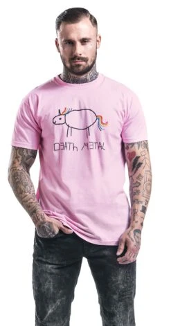 "Death Metal" T-Shirt Rosa Von Death Metal 10 "Death Metal" T-Shirt Rosa Von Death Metal -Stil Tanz Verkaufsgeschäft 316330wa