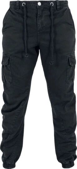 "Cargo Jogging Pants" Cargohose Schwarz Von Urban Classics