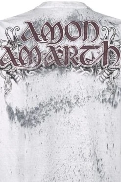 "Beardskulls" T-Shirt Hellgrau Von Amon Amarth -Stil Tanz Verkaufsgeschäft 326000d2 emp