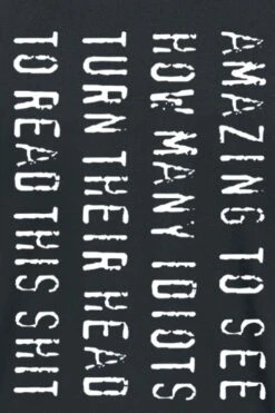 "Amazing To See..." T-Shirt Schwarz Von Sprüche -Stil Tanz Verkaufsgeschäft 335139d emp