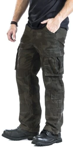 "Army Vintage Trousers" Cargohose Darkcamo Von Black Premium By EMP -Stil Tanz Verkaufsgeschäft 340632wa2 emp