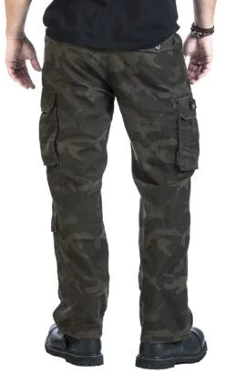 "Army Vintage Trousers" Cargohose Darkcamo Von Black Premium By EMP -Stil Tanz Verkaufsgeschäft 340632wb emp