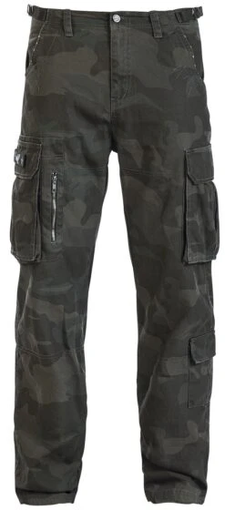 "Army Vintage Trousers" Cargohose Darkcamo Von Black Premium By EMP