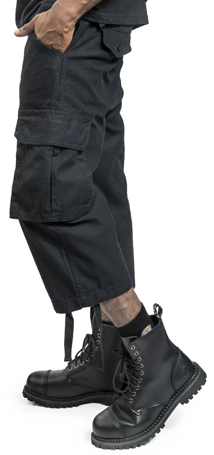 "3/4 Army Vintage Shorts" Short Schwarz Von Black Premium By EMP 8 "3/4 Army Vintage Shorts" Short Schwarz Von Black Premium By EMP – Bild 6