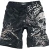 "Swimming Time" Badeshort Schwarz Von Rock Rebel By EMP 1 "Swimming Time" Badeshort Schwarz Von Rock Rebel By EMP -Stil Tanz Verkaufsgeschäft 341323za emp