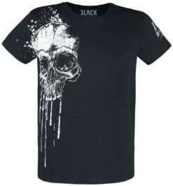 "Rebel Soul" T-Shirt Schwarz Von Black Premium By EMP
