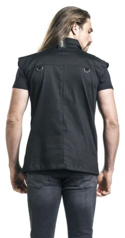 "Ronnie" Kurzarmhemd Schwarz Von Vixxsin -Stil Tanz Verkaufsgeschäft 344607wb emp