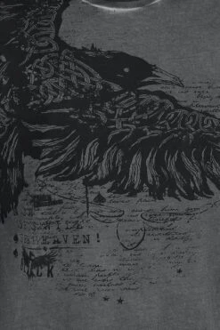 "Rebel Soul" T-Shirt Schwarz/grau Von Black Premium By EMP -Stil Tanz Verkaufsgeschäft 349640d emp