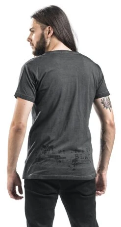 "Rebel Soul" T-Shirt Schwarz/grau Von Black Premium By EMP -Stil Tanz Verkaufsgeschäft 349640wb emp