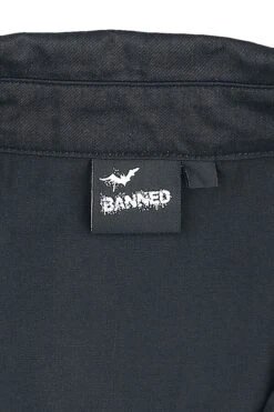 "Skull Rose" Langarmhemd Schwarz Von Banned Alternative -Stil Tanz Verkaufsgeschäft 369540e