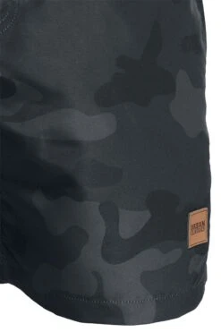 "Block Swim Shorts" Badeshort Darkcamo/schwarz Von Urban Classics -Stil Tanz Verkaufsgeschäft 369942d