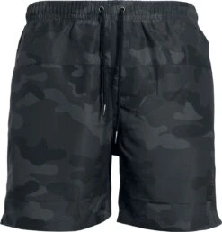 "Camo Swim Shorts" Badeshort Darkcamo Von Urban Classics