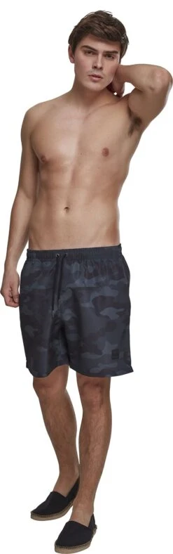 "Camo Swim Shorts" Badeshort Darkcamo Von Urban Classics -Stil Tanz Verkaufsgeschäft 369947wa