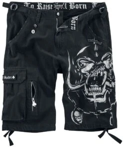 "EMP Signature Collection" Short Schwarz Von Motörhead -Stil Tanz Verkaufsgeschäft 372743a