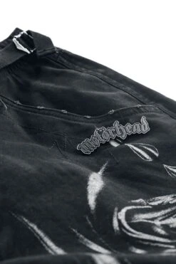 "EMP Signature Collection" Short Schwarz Von Motörhead -Stil Tanz Verkaufsgeschäft 372743d3