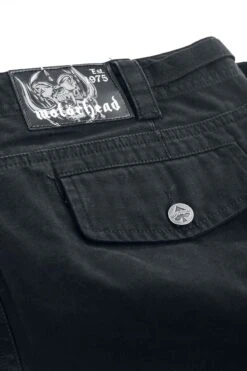 "EMP Signature Collection" Short Schwarz Von Motörhead -Stil Tanz Verkaufsgeschäft 372743d6