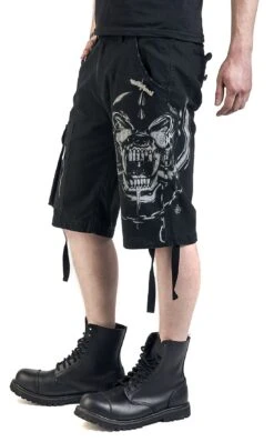 "EMP Signature Collection" Short Schwarz Von Motörhead -Stil Tanz Verkaufsgeschäft 372743wa2