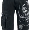 "EMP Signature Collection" Short Schwarz Von Motörhead -Stil Tanz Verkaufsgeschäft 372743za