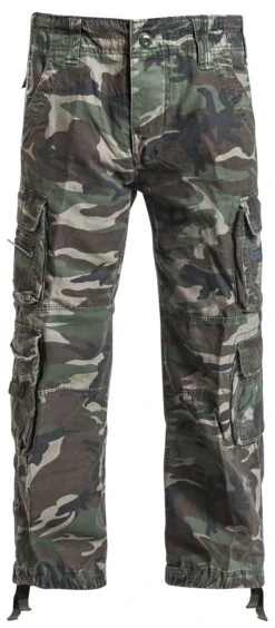 "Pure Vintage Trousers" Cargohose Woodland Von Brandit 14 "Pure Vintage Trousers" Cargohose Woodland Von Brandit -Stil Tanz Verkaufsgeschäft 373572a