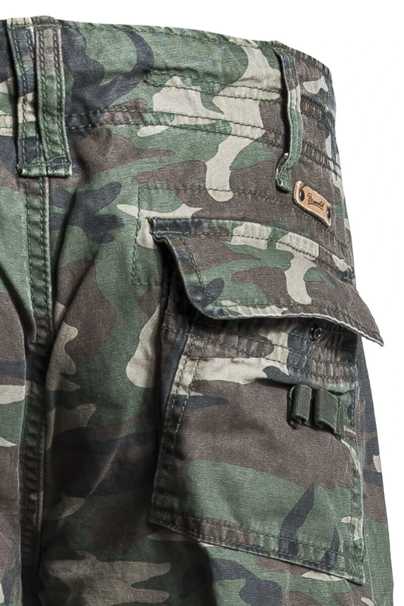 "Pure Vintage Trousers" Cargohose Woodland Von Brandit 9 "Pure Vintage Trousers" Cargohose Woodland Von Brandit – Bild 7