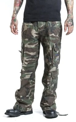 "Pure Vintage Trousers" Cargohose Woodland Von Brandit 19 "Pure Vintage Trousers" Cargohose Woodland Von Brandit -Stil Tanz Verkaufsgeschäft 373572wa
