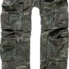"Pure Vintage Trousers" Cargohose Woodland Von Brandit -Stil Tanz Verkaufsgeschäft 373572za