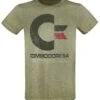 "C64 Logo - Vintage" T-Shirt Grün Meliert Von Commodore 64 2 "C64 Logo - Vintage" T-Shirt Grün Meliert Von Commodore 64 -Stil Tanz Verkaufsgeschäft 378849a