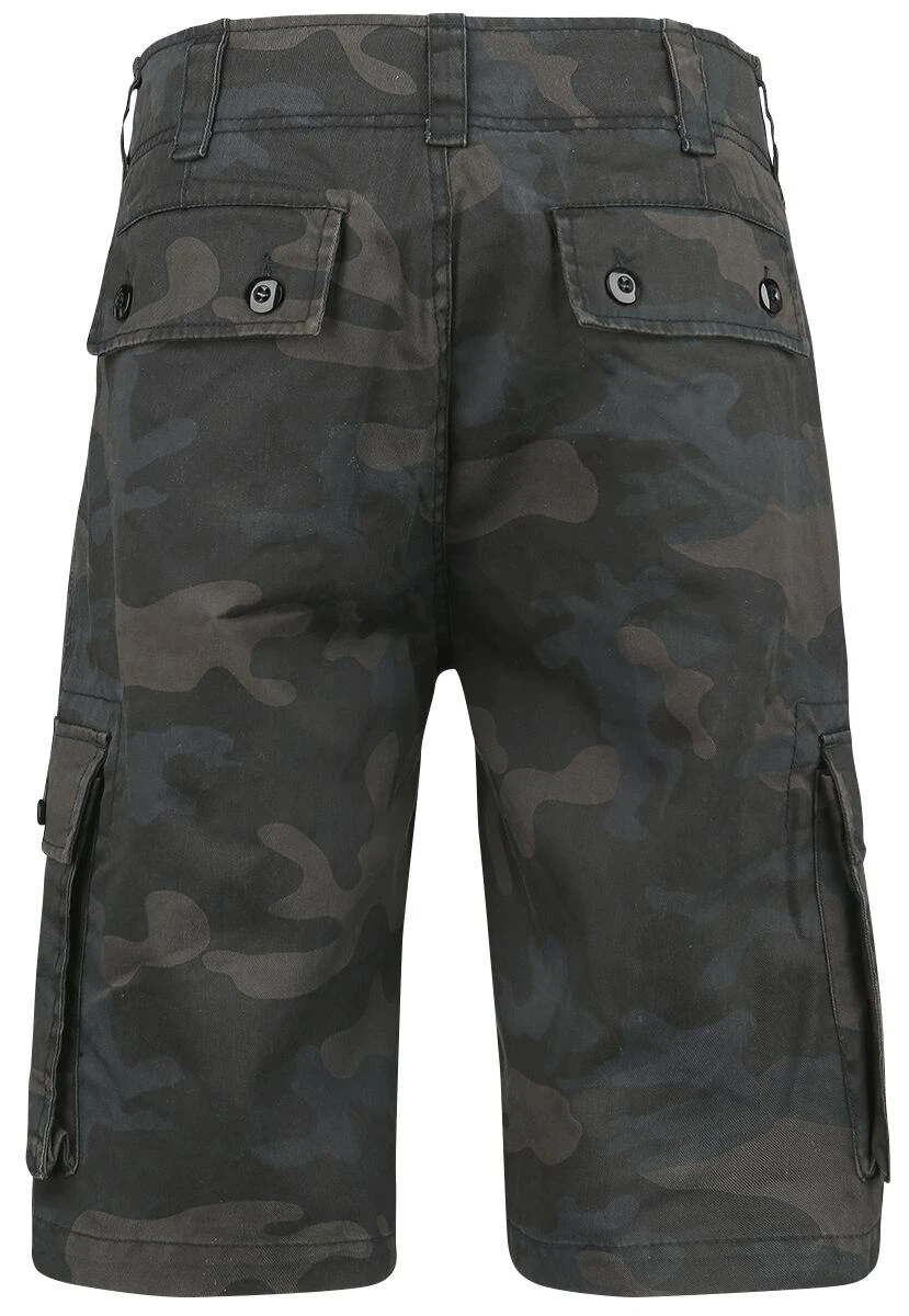 "Cody Vintage Short" Short Darkcamo Von Brandit 6 "Cody Vintage Short" Short Darkcamo Von Brandit – Bild 4