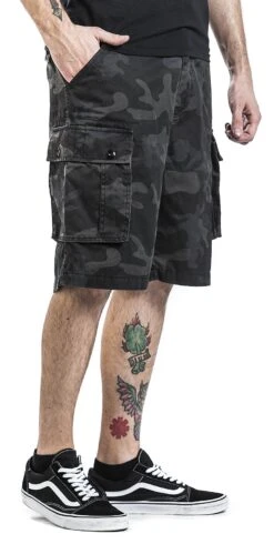"Cody Vintage Short" Short Darkcamo Von Brandit 21 "Cody Vintage Short" Short Darkcamo Von Brandit -Stil Tanz Verkaufsgeschäft 389323wb2