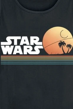"Beachclub" Tank-Top Schwarz Von Star Wars -Stil Tanz Verkaufsgeschäft 392708d