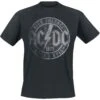 "High Voltage 1975" T-Shirt Schwarz Von AC/DC -Stil Tanz Verkaufsgeschäft 442758a