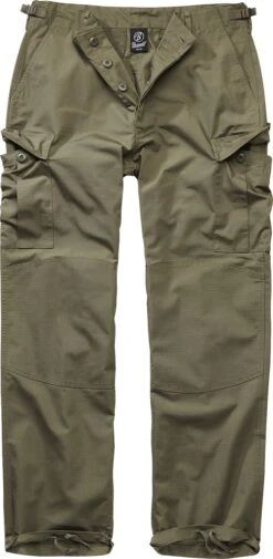 "BDU Ripstop Trouser" Cargohose Oliv Von Brandit