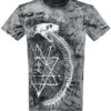 "Ouroboros Snake" T-Shirt Schwarz Von Alchemy England -Stil Tanz Verkaufsgeschäft 443361a