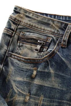 "Pete" Jeans Blau Von Rock Rebel By EMP -Stil Tanz Verkaufsgeschäft 444016d2