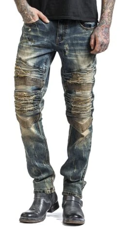 "Pete" Jeans Blau Von Rock Rebel By EMP -Stil Tanz Verkaufsgeschäft 444016wa