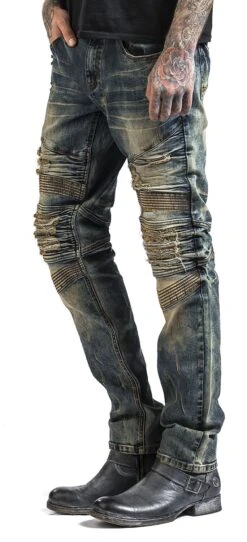 "Pete" Jeans Blau Von Rock Rebel By EMP -Stil Tanz Verkaufsgeschäft 444016wa2
