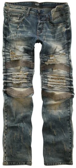 "Pete" Jeans Blau Von Rock Rebel By EMP